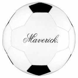 Personalized Soccer Ball with Custom Name for Any 