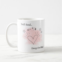 Personalized Soft Soul Ceramic Coffee Mug Kaffeetasse