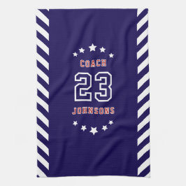 Personalized Sports Towel Custom team merch Geschirrtuch