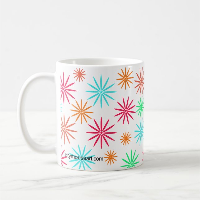 Personalized Starburst Kaffeetasse (Links)