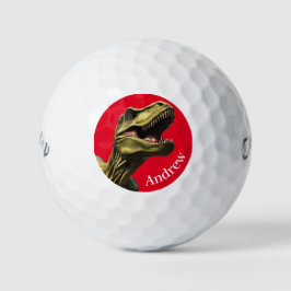 Personalized T.rex Callaway Warbird Golf Balls Golfball
