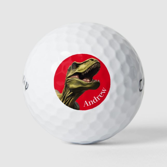 Personalized T.rex Callaway Warbird Golf Balls Golfball (Vorderseite)