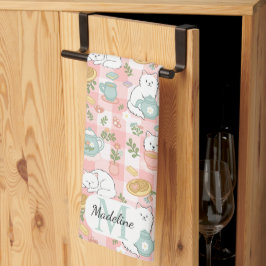 Personalized Tea & Baker Monogram Kitchen Towels Geschirrtuch