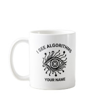 Personalized Tech Mug with Custom Text