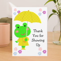 Personalized Thank You Card Mental Health Clients