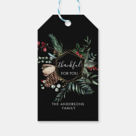 Personalized Thankful for you! Geschenkanhänger