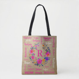 Personalized Tote Add Your Name 