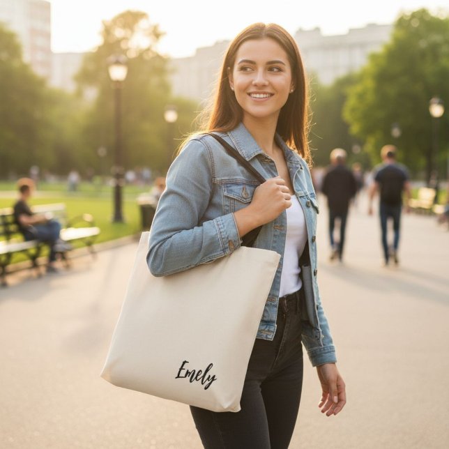 Personalized Tote,  Bridesmaid Gift, Custom Name  (Von Creator hochgeladen)