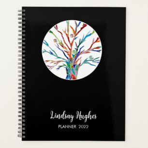 Personalized Tree of Life Black Planer