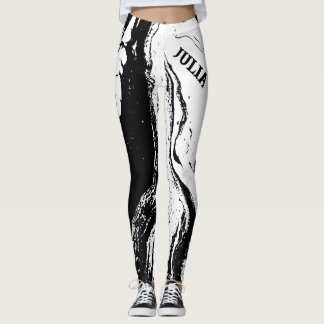Personalized Trendy Abstract Design Leggings
