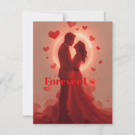 Personalized Valentine Mug for Couple | Forever Us Feiertagskarte