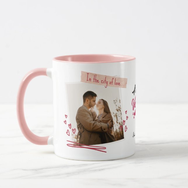 Personalized Valentine’s Day Mug | Custom Photo Tasse (Links)
