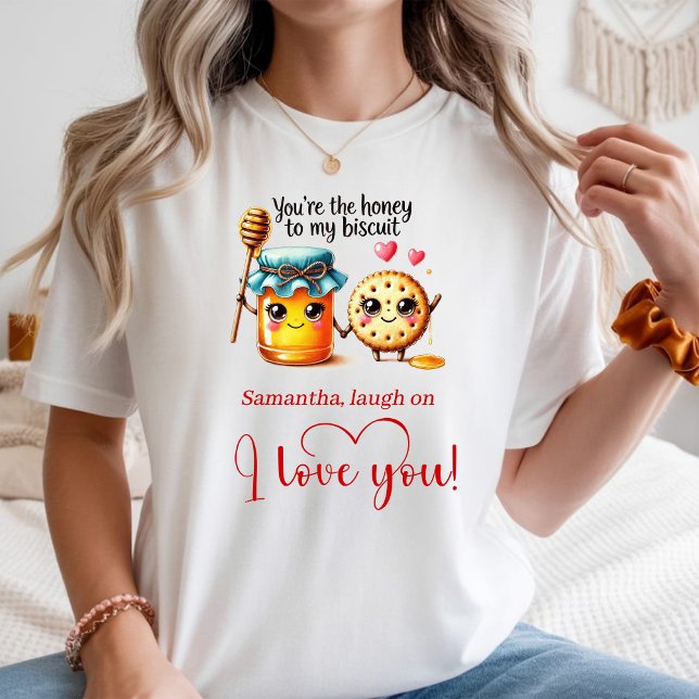 Personalized Valentine Women Tee Food Puns (Personalized Valentine Women Tee Food Puns)