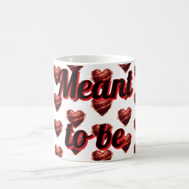 Personalized Valentine's Day Coffee Mug Kaffeetasse (Mittel)