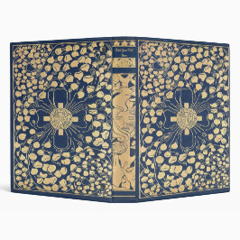 Personalized Vintage 3-Ring Binder 2,5 Cm Ordner