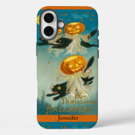 Personalized Vintage Cats Halloween Phone Case