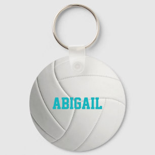 Personalized Volleyball Schlüsselanhänger