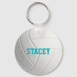 Personalized Volleyball Schlüsselanhänger