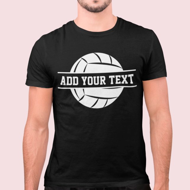 Personalized Volleyball T-Shirt (Von Creator hochgeladen)