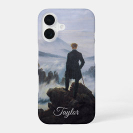 Personalized Wanderer – Caspar David Friedrich iPhone 16 Hülle