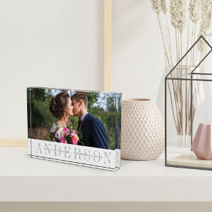 Personalized Wedding Photo Block
