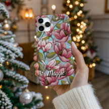 Personalized Whispering Magnolia Phone Case