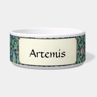 Personalized William Morris Bird and Pomegranate Napf