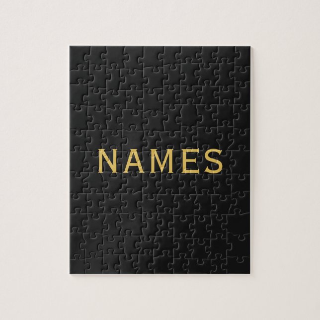 Personalized With Last Name or Nickname on Them Puzzle (Vertikal)