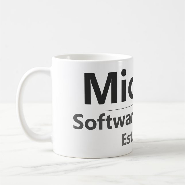Personalized Work Mug – Custom Name & Job Title Gi Kaffeetasse (Links)