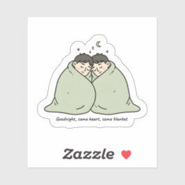 Personalized "Wrapped in Abundance" Collection Aufkleber