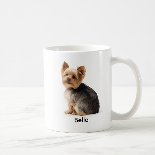 Personalized Yorkie “I Own You” Kaffeetasse (Rechts)
