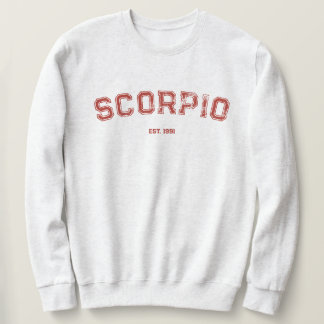 Personalized Zodiac Birth Year Sweatshirt