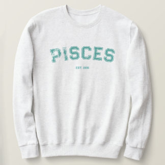 Personalized Zodiac Birth Year Sweatshirt