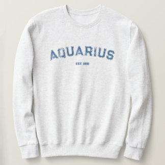 Personalized Zodiac Birth Year Sweatshirt