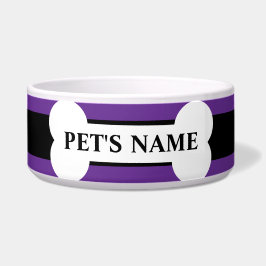 PersonalizedBone Design Pet Bowl Napf