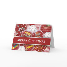 PersonalizedTeacher Frohe Weihnachtskarten Ornamen