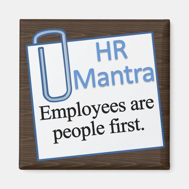 Personalmanagement Mantra Magnet (Vorne)