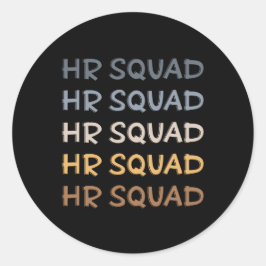 Personalreferat Runder Aufkleber