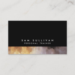 PersonalTrainer SpecialSkills Abstrakt BrownGrunge Visitenkarte