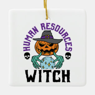 Personalwesen — HR Halloween Keramikornament