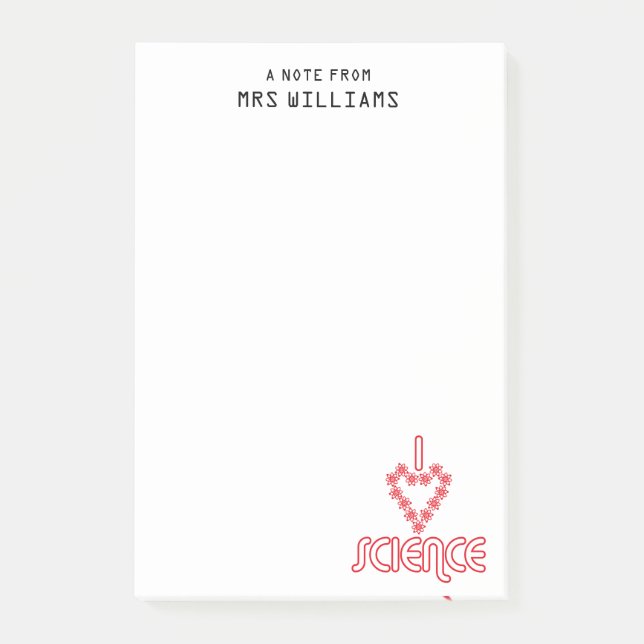 Personalwesen in der Liebe Post-it Klebezettel (Vorderseite)