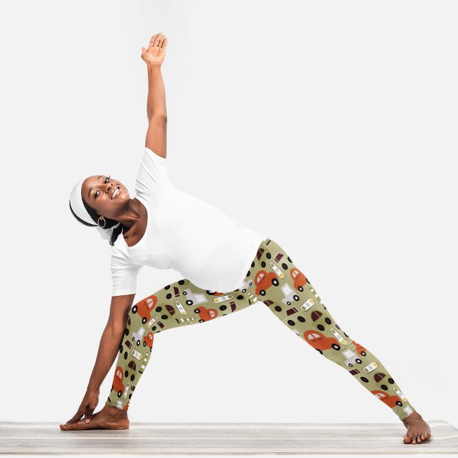 Personenkraftwagen und Verkehrsampeln Capri Leggings (Von Creator hochgeladen)