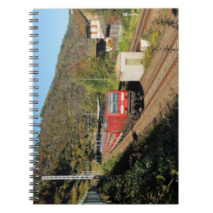 Personenzug in Kattenes Notizblock