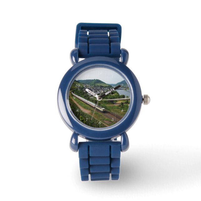 Personenzug in Neef Armbanduhr (Vorderseite)