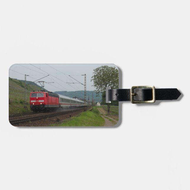 Personenzug in Pommern Gepäckanhänger (Vorderseite horizontal)