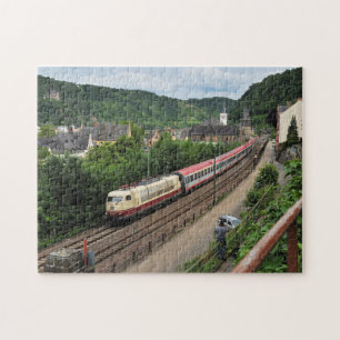 Personenzug in St. Goar Puzzle