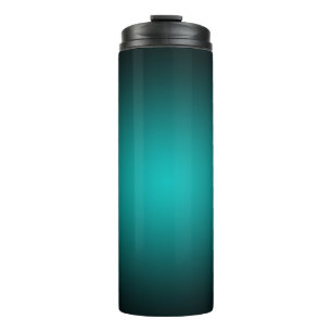 Personifizieren Sie - aquamarinen ombre Thermosbecher