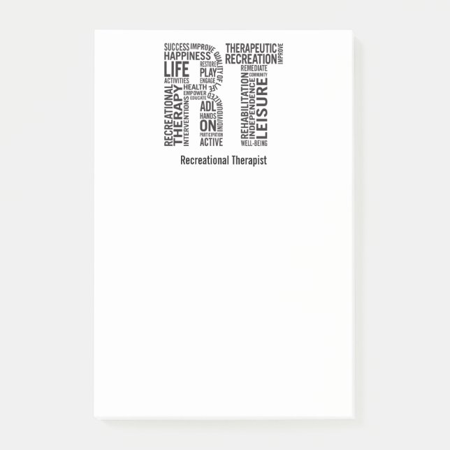 Personifizieren Sie entspannende Therapeut Post-it Klebezettel (Vorderseite)