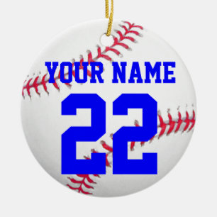 Personifizieren Sie es, Baseball Keramikornament
