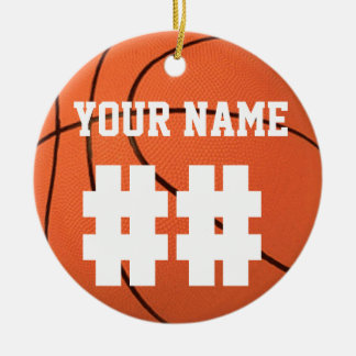 Personifizieren Sie es, Basketball Keramik Ornament